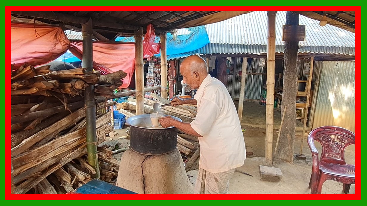 ১কাপের বেশি মালাই চা বিক্রি করেন না কালিয়াকৈরের নাবিরবহর গ্রামের রহিম উদ্দিন
