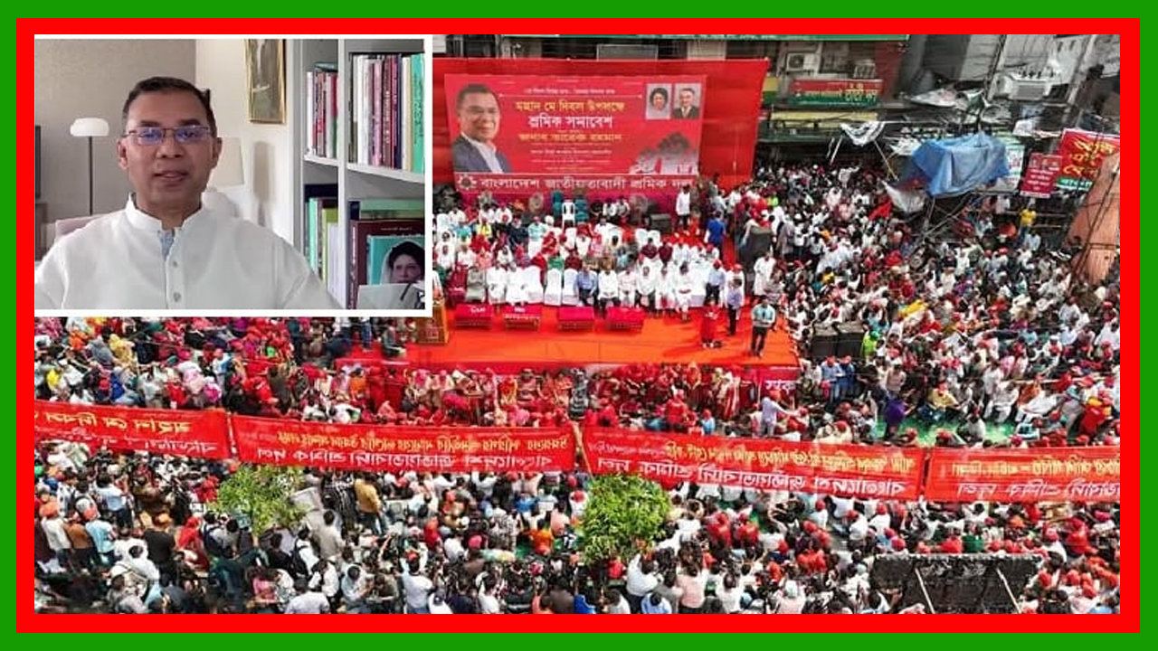 মানবিক করিডোর দেওয়ার সিদ্ধান্ত নির্বাচিত সংসদ থেকে আসতে হবে : তারেক রহমান