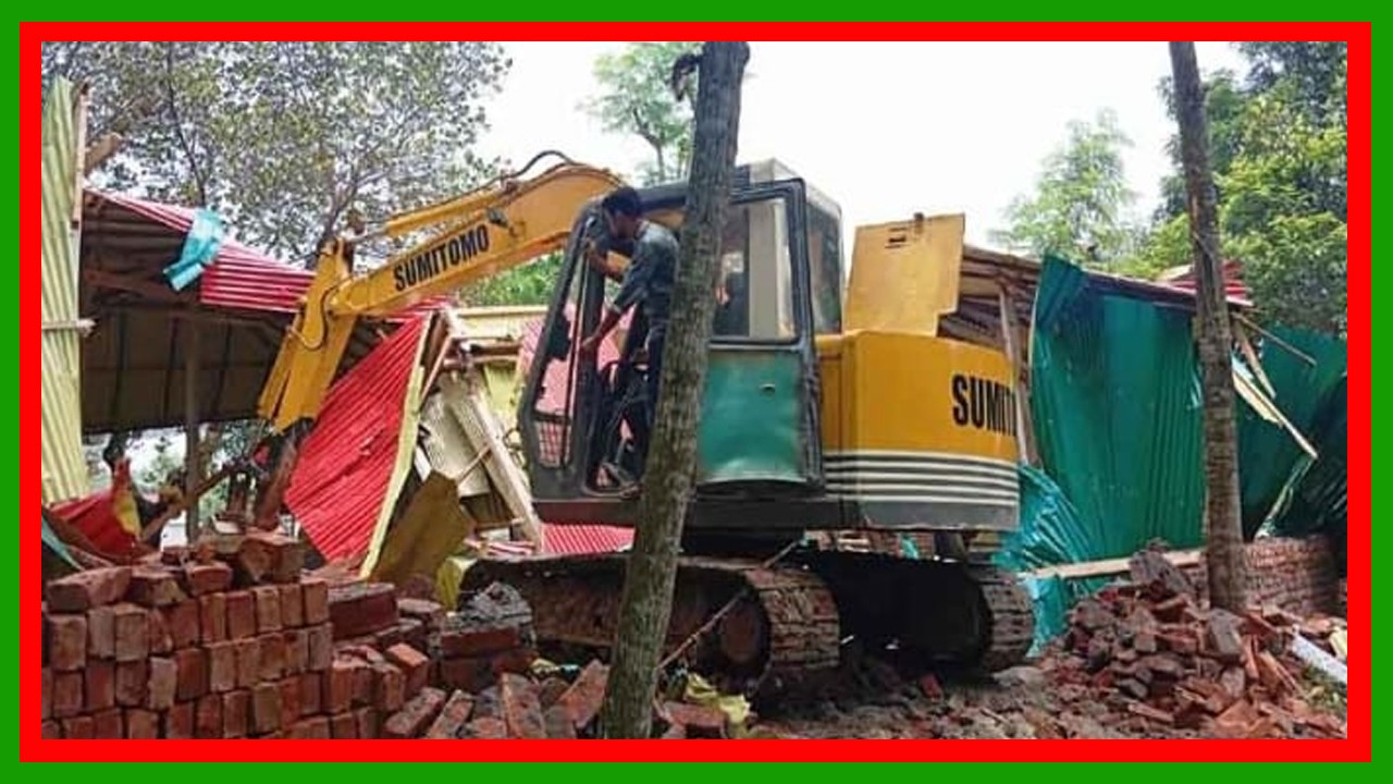 মির্জাপুরে সরকারি জমি দখলের অপরাধে এক ব্যক্তির ৬ মাসের জেল : স্থাপনা উচ্ছেদ