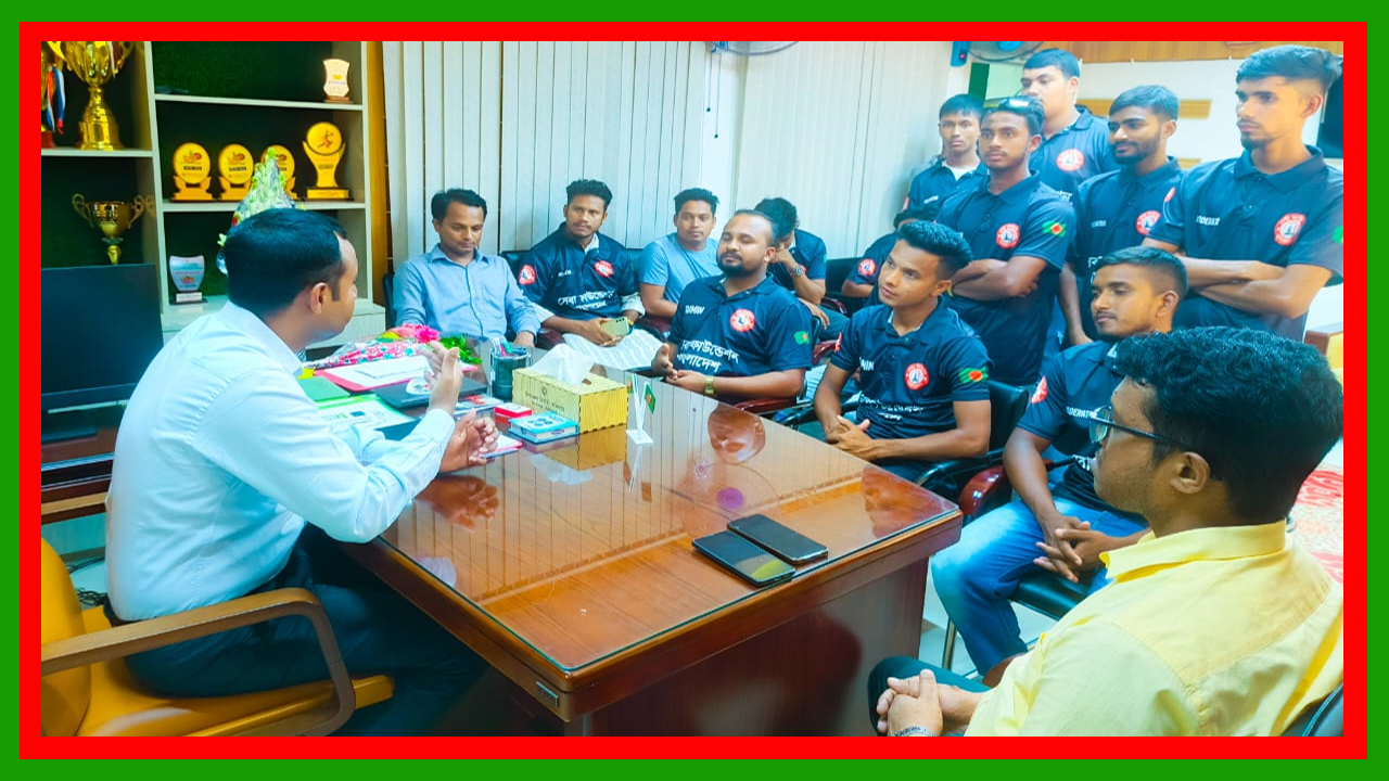 সেবা ফাউন্ডেশন বাংলাদেশ এর পক্ষ থেকে কিশোরগঞ্জ উপজেলা নির্বাহী অফিসারকে ফুলেল শুভেচ্ছা