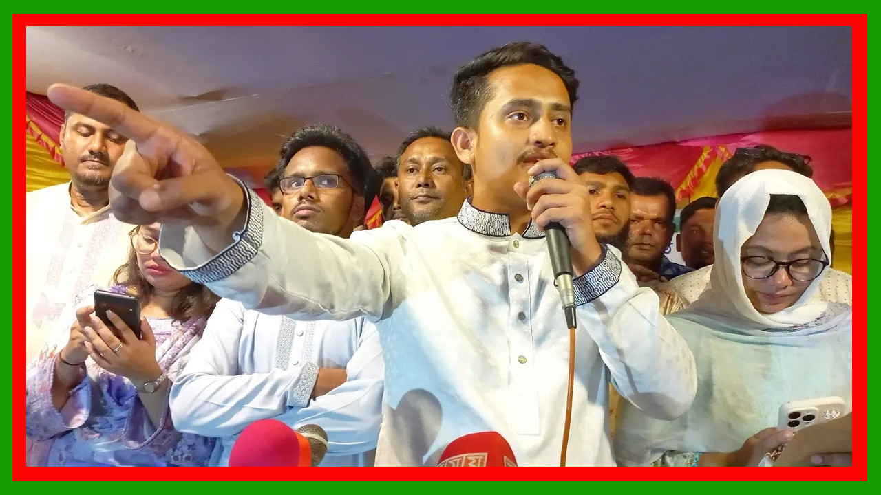 যদি বেঁচে ফিরি তাহলে মুজিববাদের কবর রচনা করেই ফিরব : সারজিস আলম