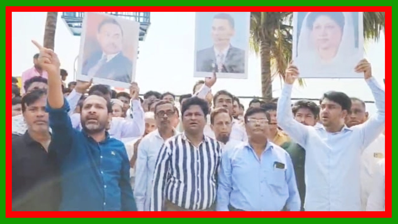 কক্সবাজারে সারজিস-হাসনাতদের অবস্থানের কারণে বিএনপি নেতাকর্মীরা হোটেল ঘিরে রেখেছে