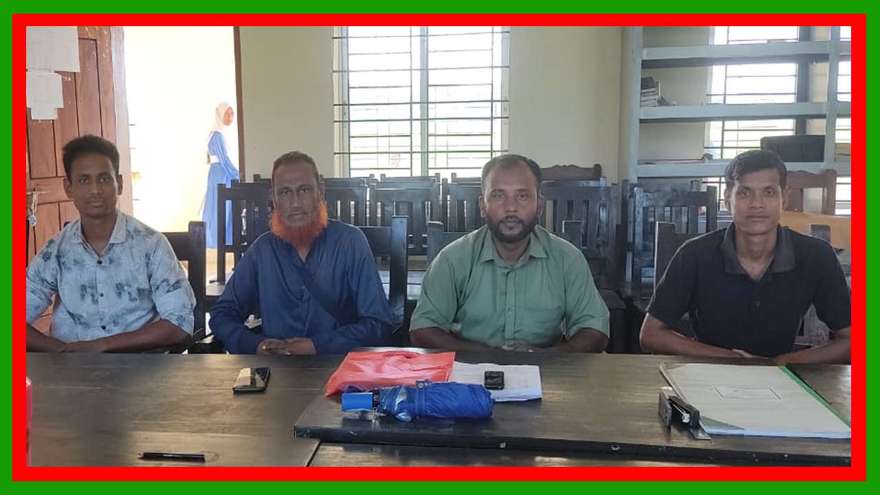 দোয়ারাবাজারের সোনালী চেলা উচ্চ বিদ্যালয়ে এমপিওভুক্ত শিক্ষক-কর্মচারীদের কর্মবিরতি পালন