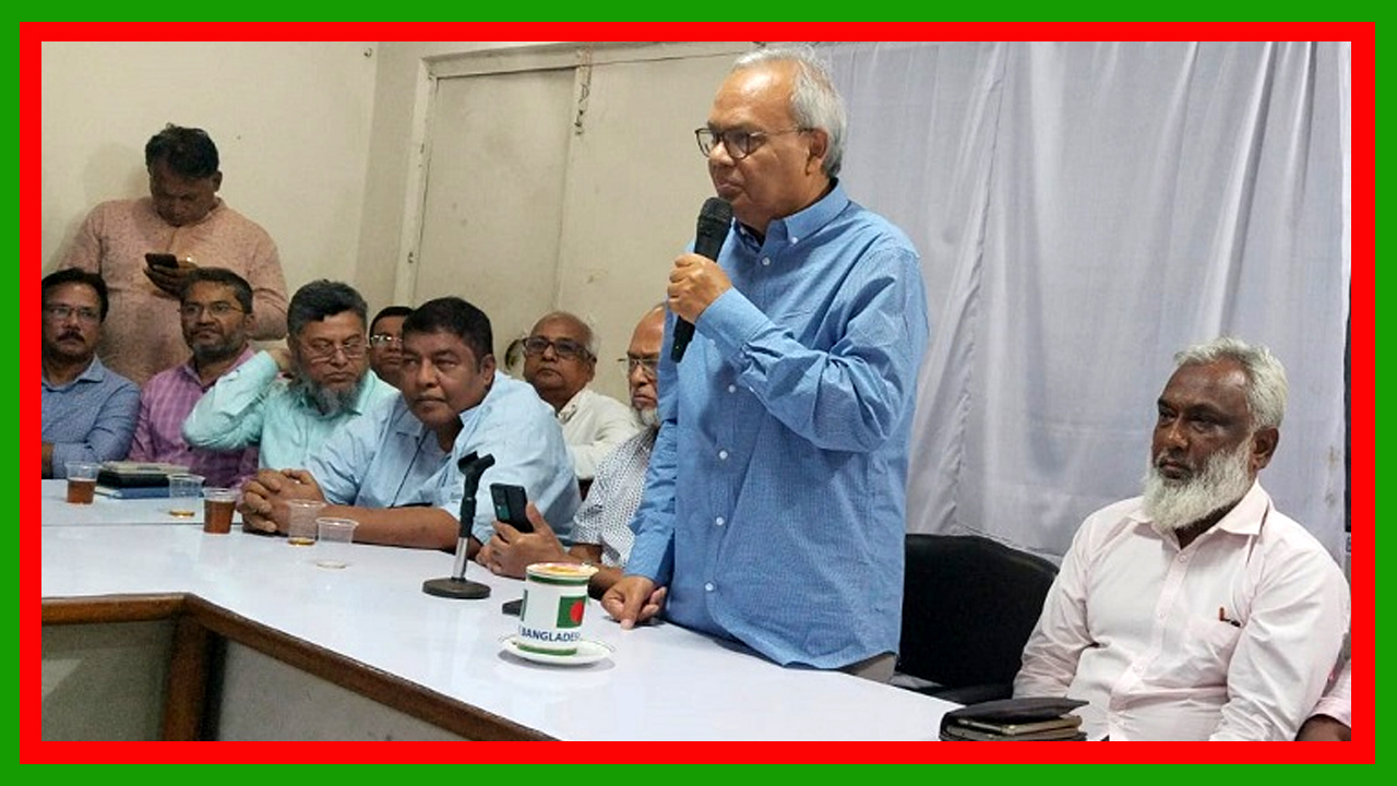 ইসরায়েলে আটক মুহুর্তেও সাংবাদিক শহিদুল হক ফিলিস্তিনের স্বাধীনতা দাবি করেছেন, তিনি সাহসী বীর : রুহুল কবির রিজভী