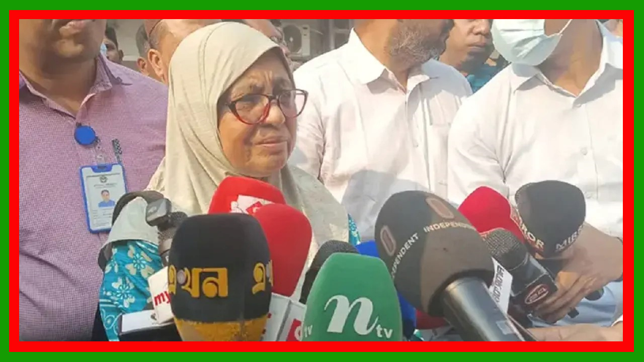 ভূমিকম্পের মাত্রার তুলনায় হতাহতের সংখ্যা কিছুটা বেশি : স্বাস্থ্য উপদেষ্টা নূরজাহান বেগম