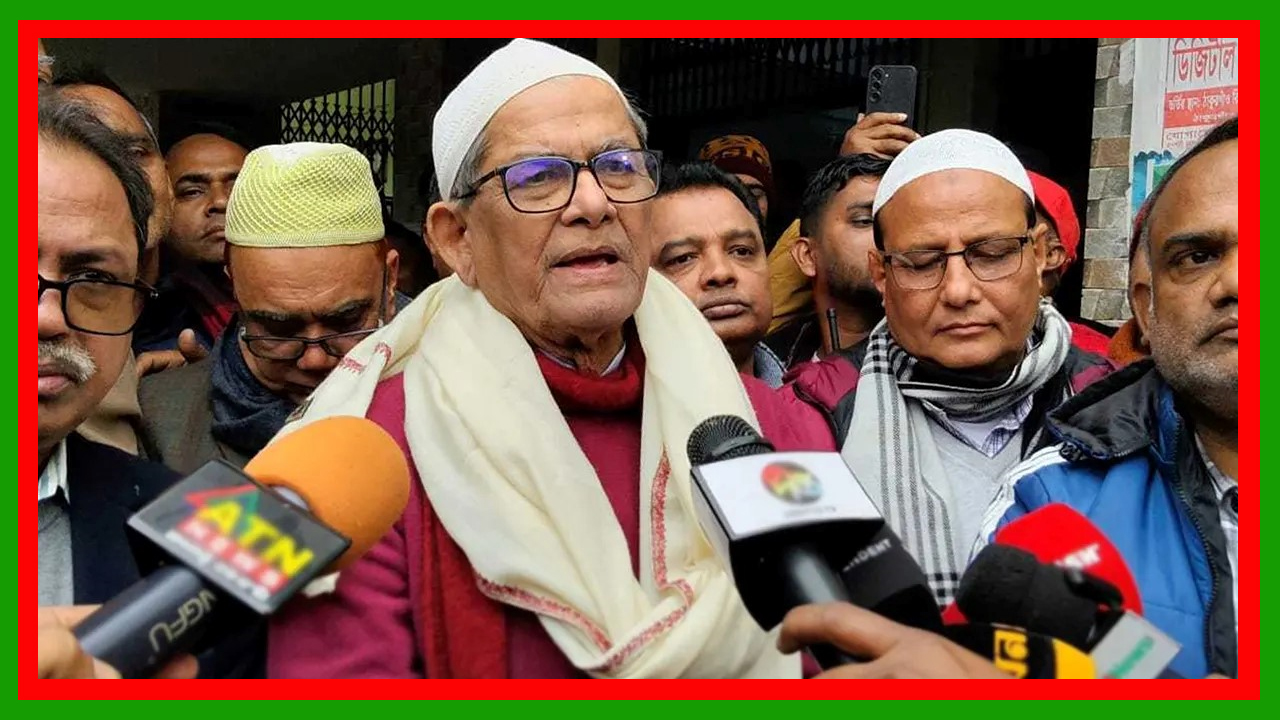 নির্বাচনে জনগণের ভোটে নির্বাচিত হতে পারলে উন্নয়নই মূল লক্ষ্য হবে : ঠাকুরগাঁওয়ে মির্জা ফখরুল