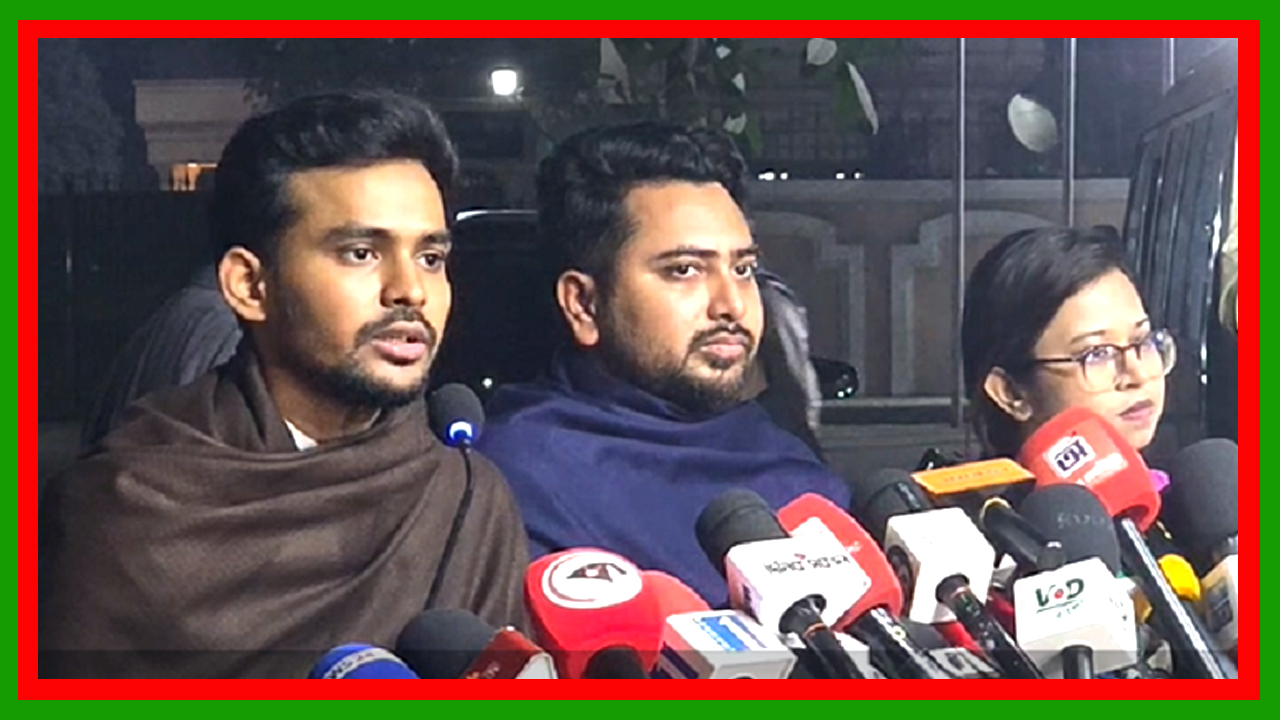 খালেদা জিয়ার দোয়া-মাহফিলের নামে বিএনপি নির্বাচনী প্রচারণা চালাচ্ছে : নাহিদ ইসলাম