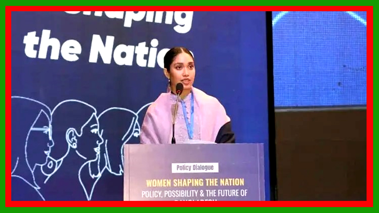 মতভিন্নতা, আদর্শ আলাদা হলেও একসঙ্গে বসে আলোচনা করাই গণতন্ত্রের সৌন্দর্য : ব্যারিস্টার জাইমা রহমান