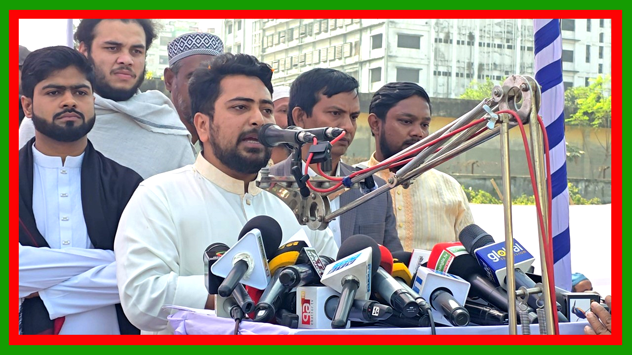 বাংলাদেশের মানুষ পরিবর্তন চায়, সংস্কার চায় এবং ইনসাফ চায় : সাভারে নাহিদ ইসলাম