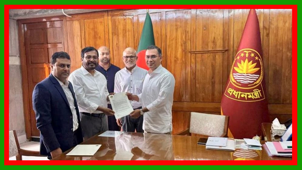 এবি পার্টির চেয়ারম্যান মজিবুর রহমান মঞ্জুর নেতৃত্বে একটি প্রতিনিধি দল প্রধানমন্ত্রী তারেক রহমানের সঙ্গে বৈঠক করেছেন