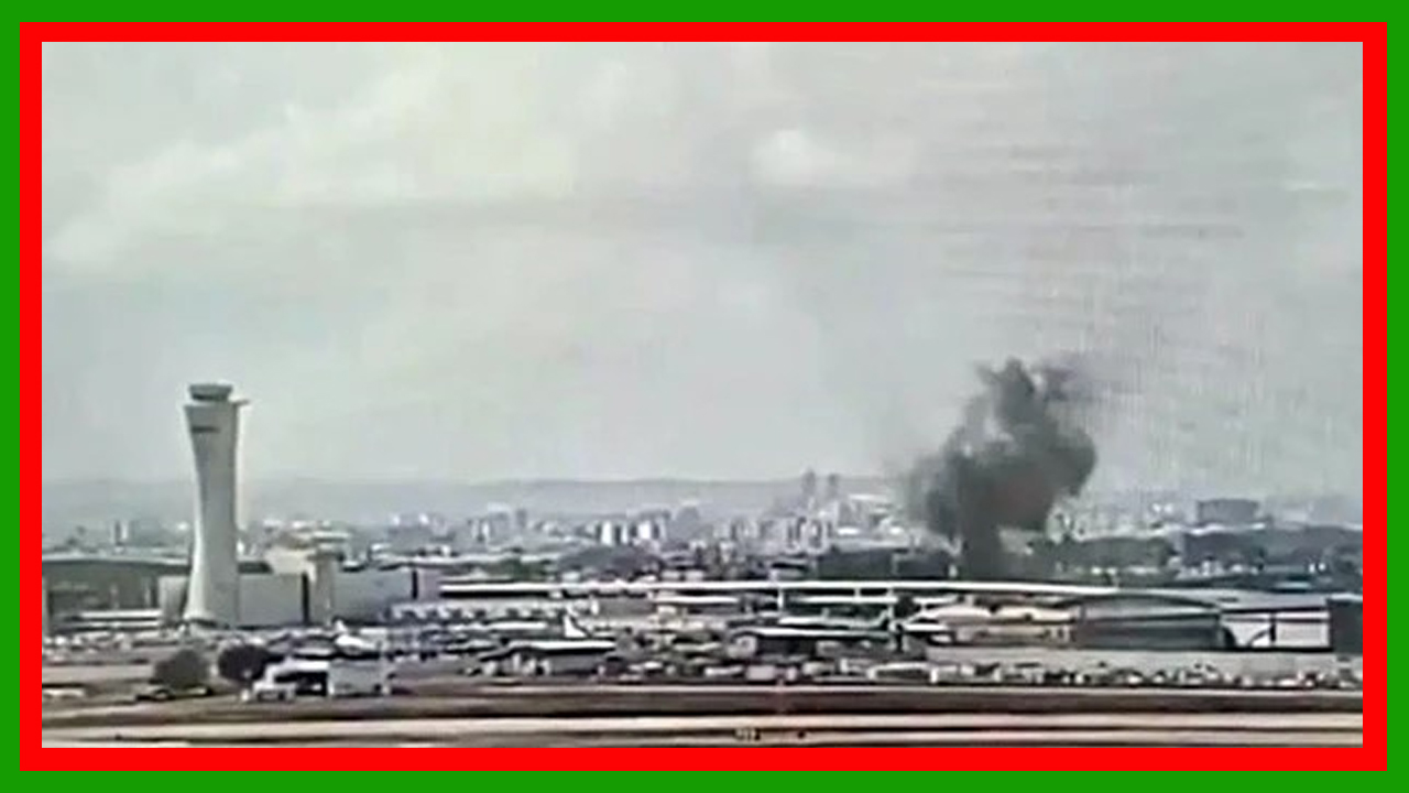 ইসরায়েলের প্রধান আন্তর্জাতিক বিমানবন্দরে ভয়াবহ হামলা চালিয়েছে ইরান