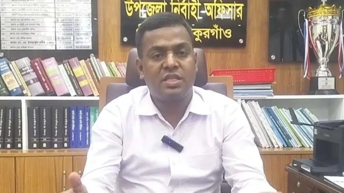 বিএনপি নেতার পরিচয় দিয়ে ভাইরাল হওয়ার দাবি ইউএনওর, হাততালি নিয়ে তোলপাড়